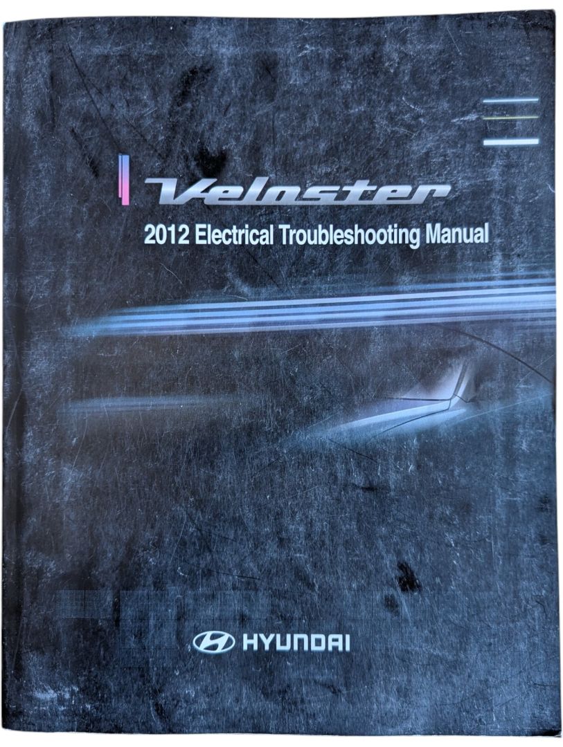 Hyundai Veloster 2012 Electrical Troubleshooting Manual