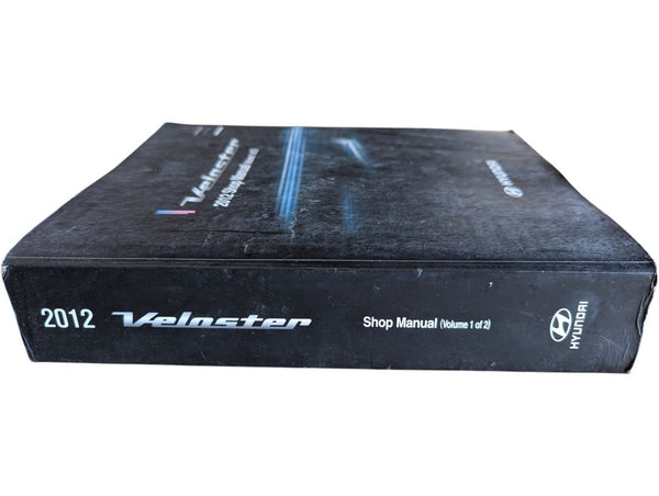Hyundai Veloster 2012 Shop Manual Set – Volumes 1 & 2