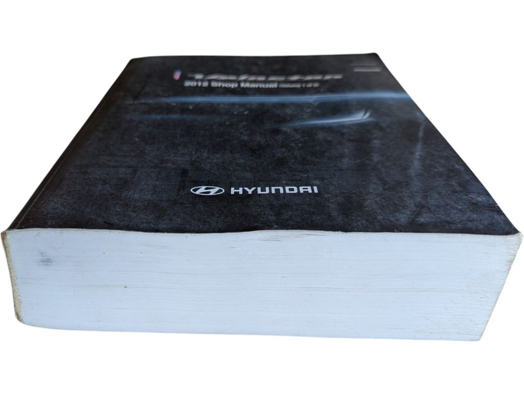 Hyundai Veloster 2012 Shop Manual Set – Volumes 1 & 2