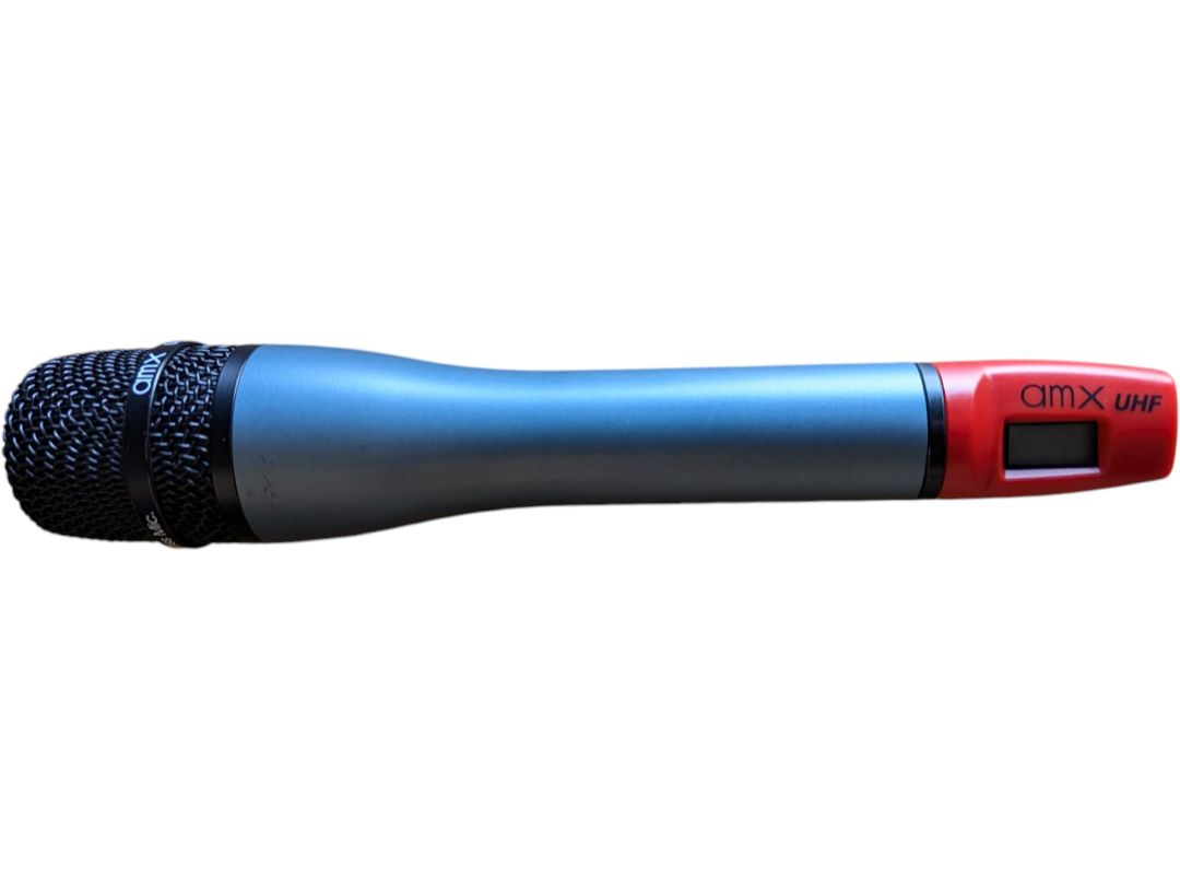 AMX AW-601 UHF Wireless Microphone System with Receiver, Case & Accessories