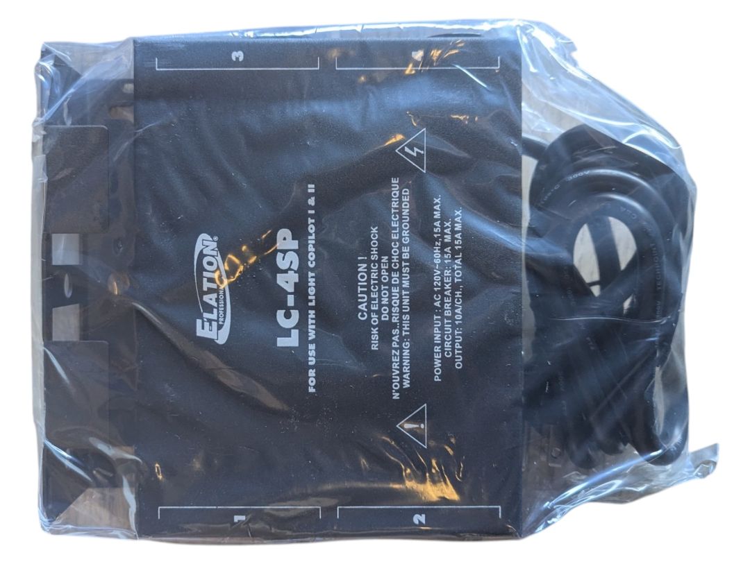Elation Professional LC-4SP Light Copilot Switch Pack with Box