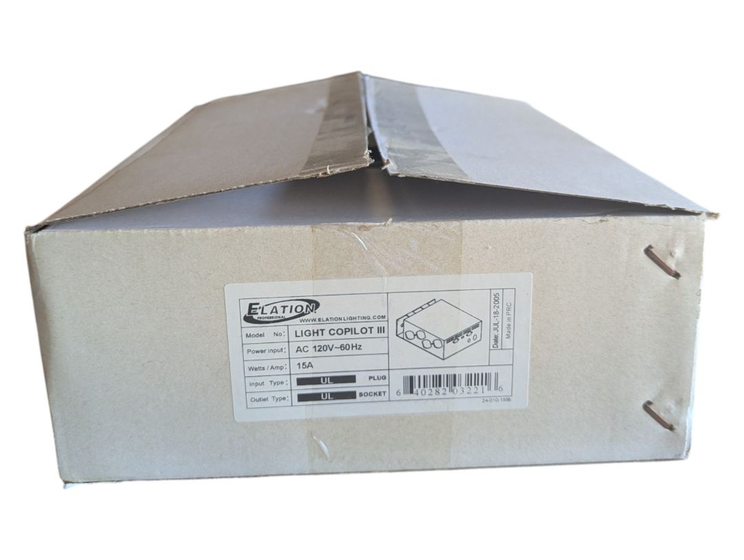 Elation Professional LC-4SP Light Copilot Switch Pack with Box