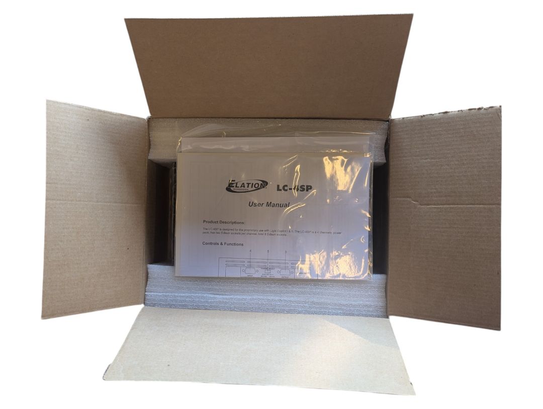 Elation Professional LC-4SP Light Copilot Switch Pack with Box