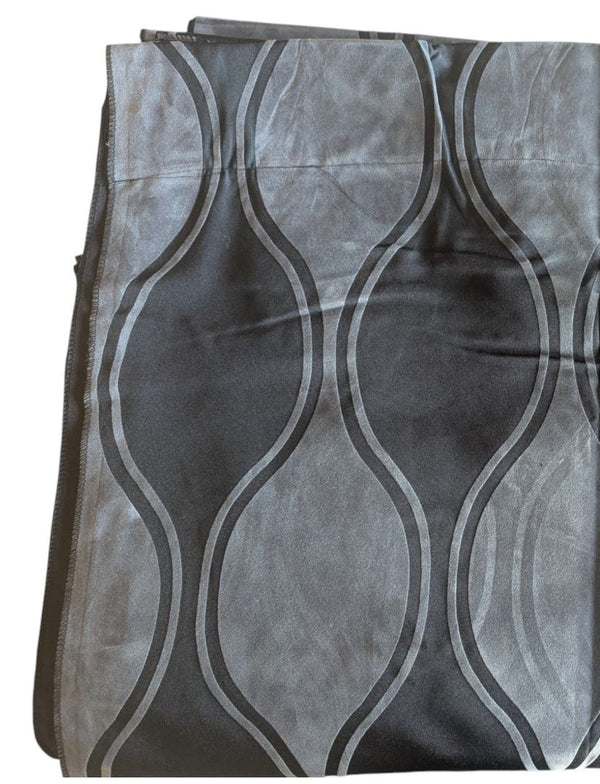 Lot of 3 Westcott Fabric Photo Booth Backdrops – Grey, Pink & Cream Geometric Patterns