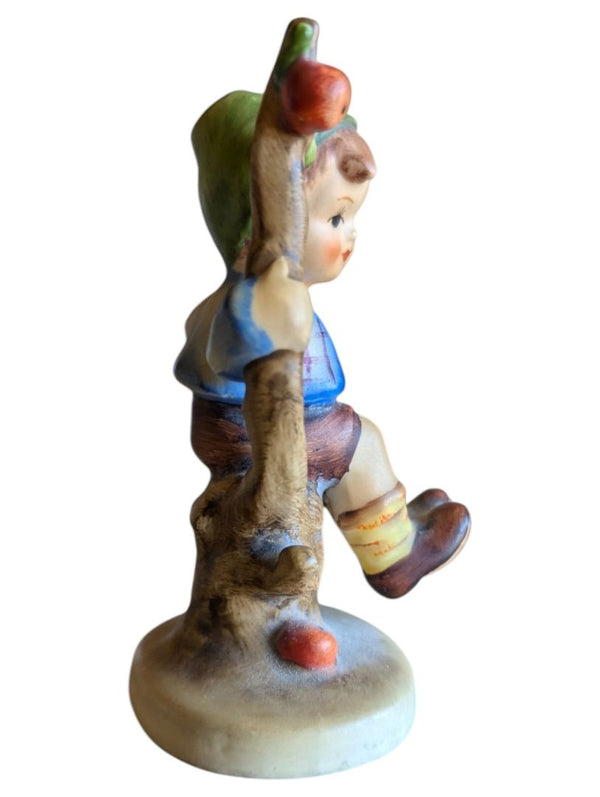 Vintage Goebel Hummel Porcelain Figurine Set – "Apple Tree Boy" & "Feeding Time"