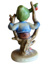 Vintage Goebel Hummel Porcelain Figurine Set – "Apple Tree Boy" & "Feeding Time"
