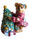 Bearware Pottery “Elliot & The Tree” Christmas Bear Salt & Pepper Shakers