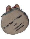 Boyds Bears & Friends Boyds Town Village Miniature Lot – Bearly-Able Construction, Figures, Dog House & Thimble