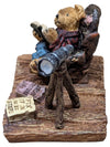 Boyds Bears & Friends Boyds Town Village Miniature Lot – Bearly-Able Construction, Figures, Dog House & Thimble