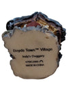 Boyds Bears & Friends Boyds Town Village Miniature Lot – Bearly-Able Construction, Figures, Dog House & Thimble