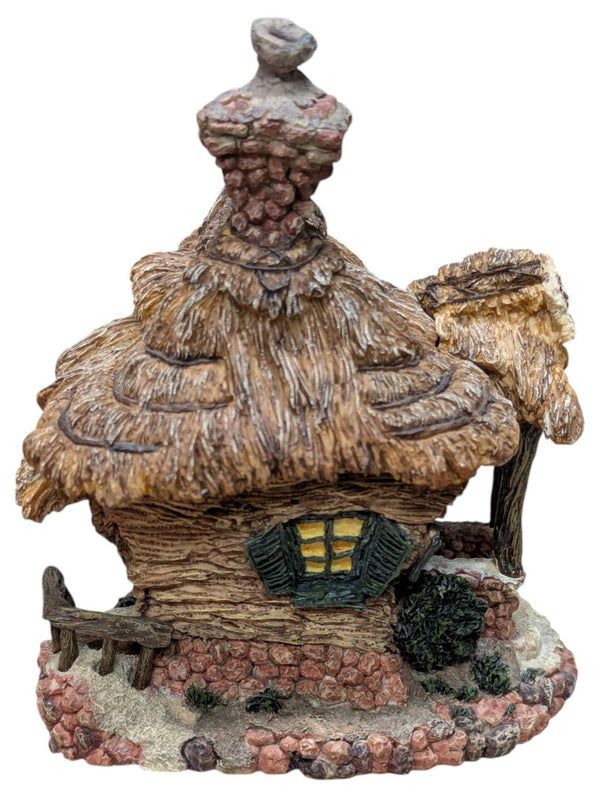 Boyds Bears & Friends Boyds Town Village Miniature Lot – Bearly-Able Construction, Figures, Dog House & Thimble