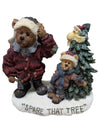 Boyds Bears & Friends Christmas Figurine Lot – Bearstone Collection, Ornament Bear & Scottish Bear