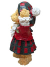 Boyds Bears & Friends Christmas Figurine Lot – Bearstone Collection, Ornament Bear & Scottish Bear