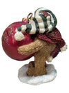 Boyds Bears & Friends Christmas Figurine Lot – Bearstone Collection, Ornament Bear & Scottish Bear
