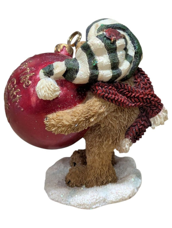 Boyds Bears & Friends Christmas Figurine Lot – Bearstone Collection, Ornament Bear & Scottish Bear