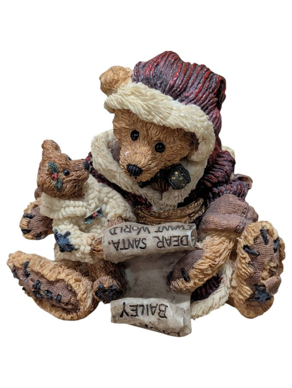 Boyds Bears & Friends Christmas Figurine Lot – Bearstone & Folkstone Collection