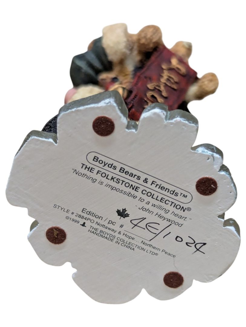 Boyds Bears & Friends Christmas Figurine Lot – Bearstone & Folkstone Collection