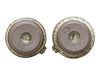 Pair of Studio Pottery Speckled Ceramic Candle Holders