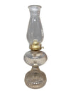 Clear Glass B&P Queen Anne No. 2 Oil Lamp