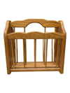 Wooden Magazine Rack