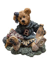 Boyds Bears & Friends Collectible Bear Figurine Lot – Love Sonnets, Bailey the Cheerleader & Bedtime Bear
