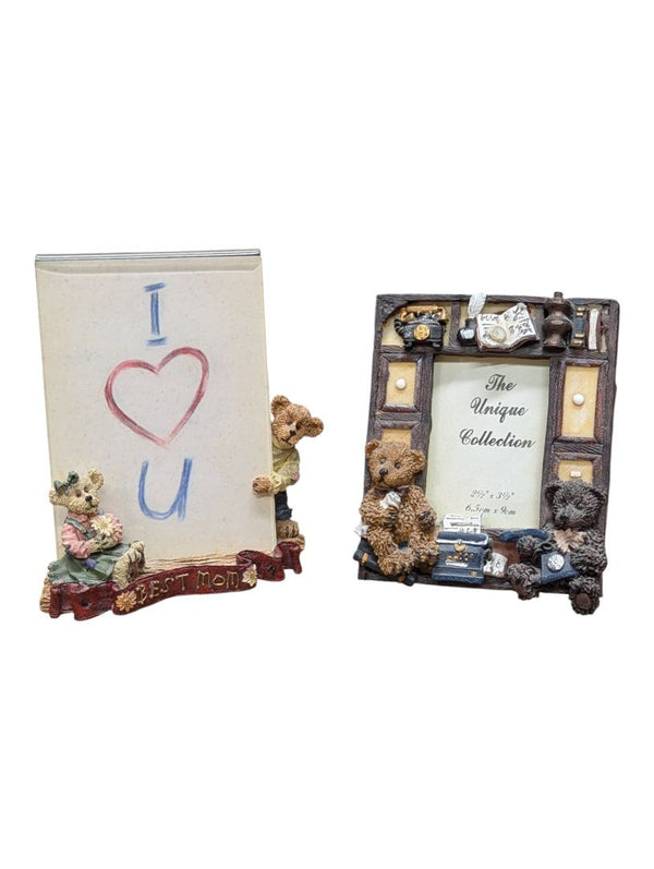 Boyds Bears & Friends Picture Frame Lot – Best Mom & Unique Collection Bear Frames