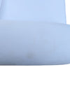 White Upholstered Sofa with Chaise Lounge