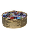 Murano-Style Millefiori Glass Pill Box
