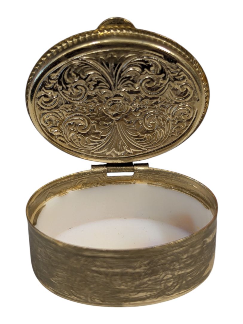 Murano-Style Millefiori Glass Pill Box