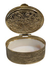 Murano-Style Millefiori Glass Pill Box