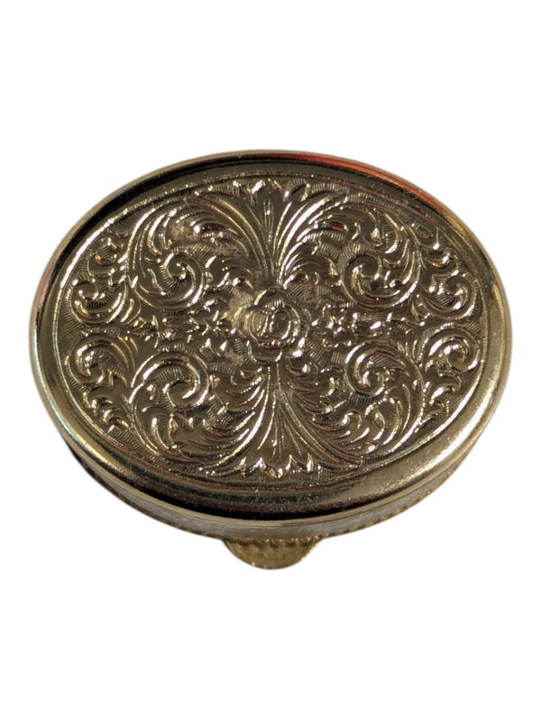 Murano-Style Millefiori Glass Pill Box