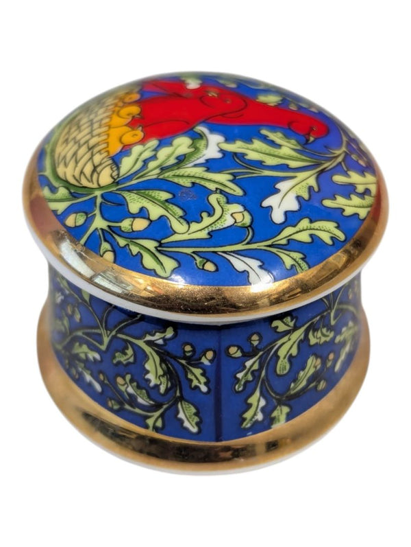 Museum Collections Ltd Charles Voysey Bird Nest Fine Bone China Trinket/Pill Box