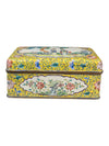 Chinese Hand-Painted Enamel on Copper Hinged Trinket Box