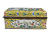 Chinese Hand-Painted Enamel on Copper Hinged Trinket Box