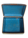 Vintage Chinese Cloisonné Enamel Hinged Trinket Box