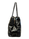 Coach Black Patent Leather Signature Tote Bag