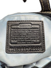 Coach Black Patent Leather Signature Tote Bag
