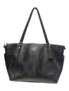 Coach Zip-Top Tote & Matching Zip-Around Wallet Set – Navy Pebbled Leather