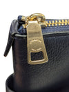 Coach Zip-Top Tote & Matching Zip-Around Wallet Set – Navy Pebbled Leather