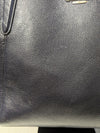 Coach Zip-Top Tote & Matching Zip-Around Wallet Set – Navy Pebbled Leather