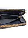 Coach Zip-Top Tote & Matching Zip-Around Wallet Set – Navy Pebbled Leather