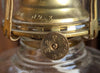 Clear Glass B&P Queen Anne No. 2 Oil Lamp