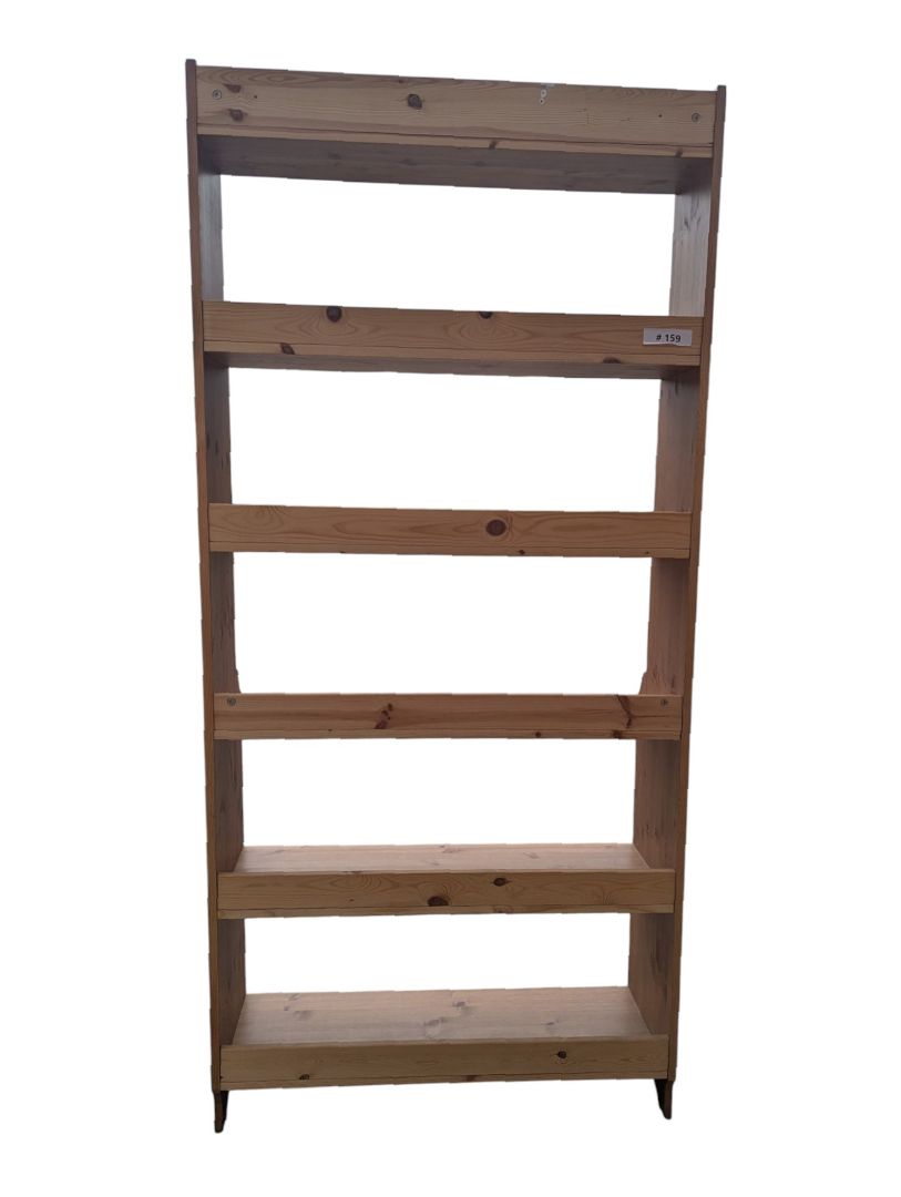 IKEA LEKSVIK Pine Bookcase / Open Display Shelf