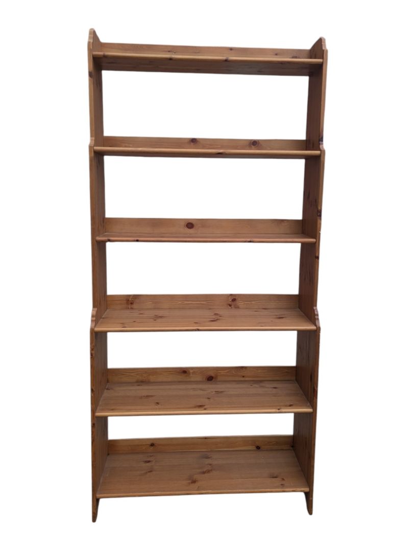 IKEA LEKSVIK Pine Bookcase / Open Display Shelf