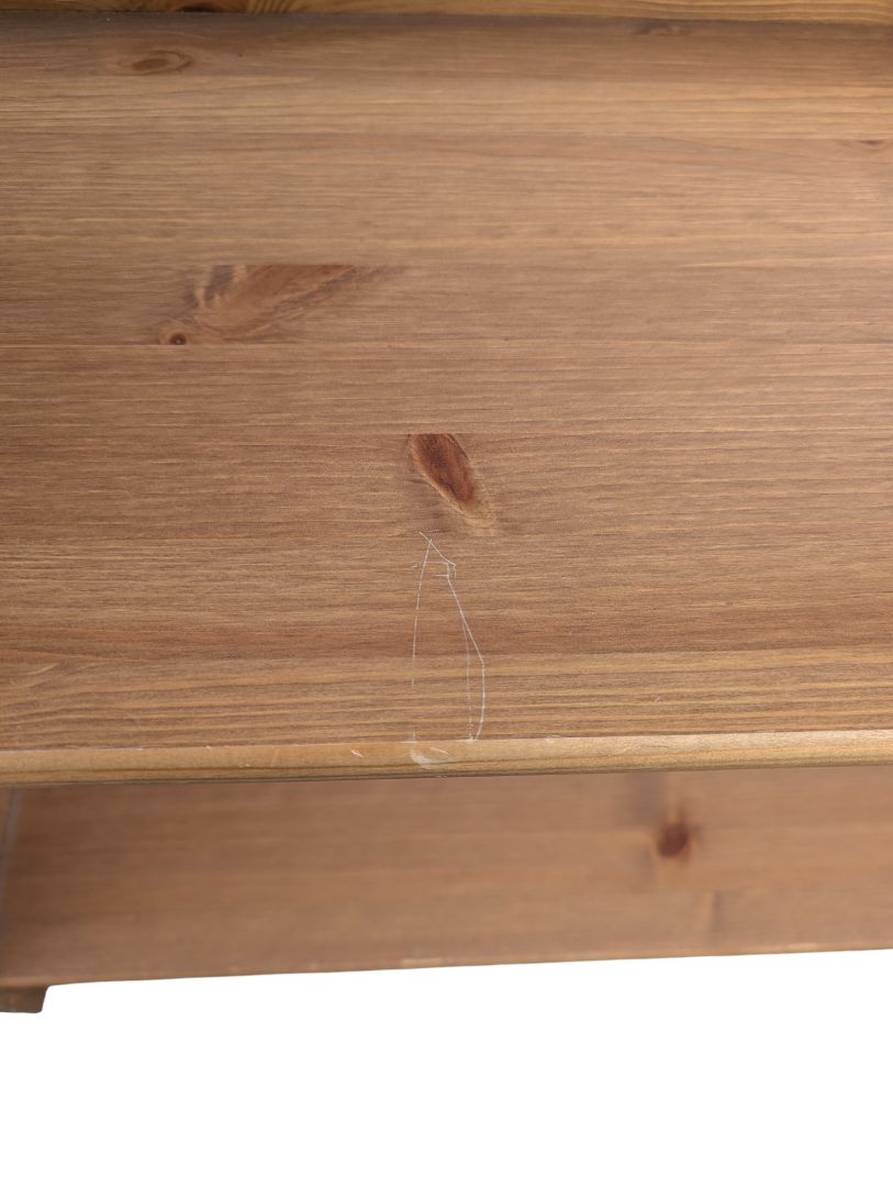 IKEA LEKSVIK Pine Bookcase / Open Display Shelf