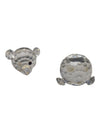 Crystal Bear Figurine with Mirrored Display Base
