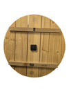 Route 66 Rustic Wood-Style Wall Clock
