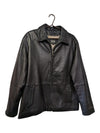 Wilsons Leather Pelle Studio Black Leather Jacket – Size M