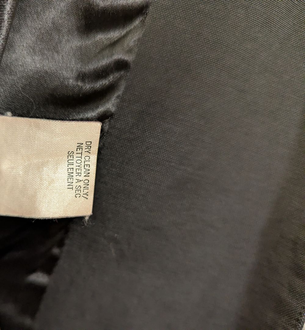 Grand Harbour Black Cotton-Blend Trench Coat – Size 10