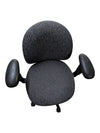 Black & Grey Adjustable Office Chair with Armrests
